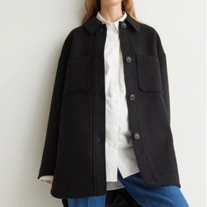 NWT H&M Oversized Shacket / Shirt Jacket